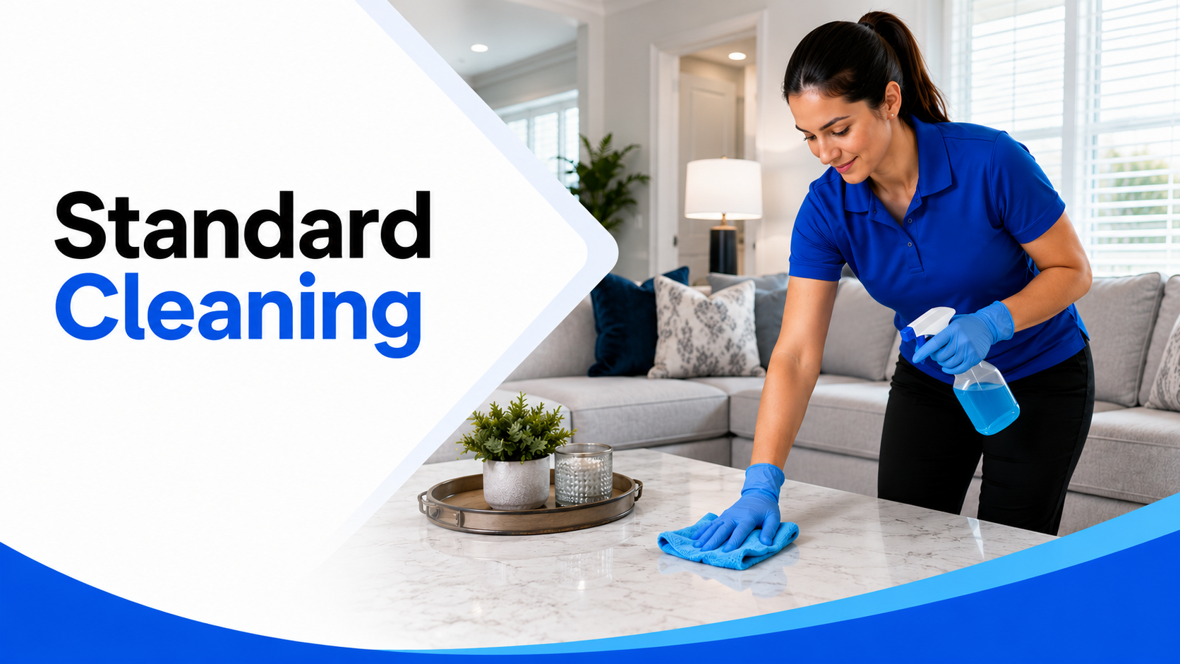 Standard home cleaning